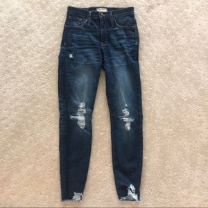 Madewell 9” High Rise Skinny Jeans